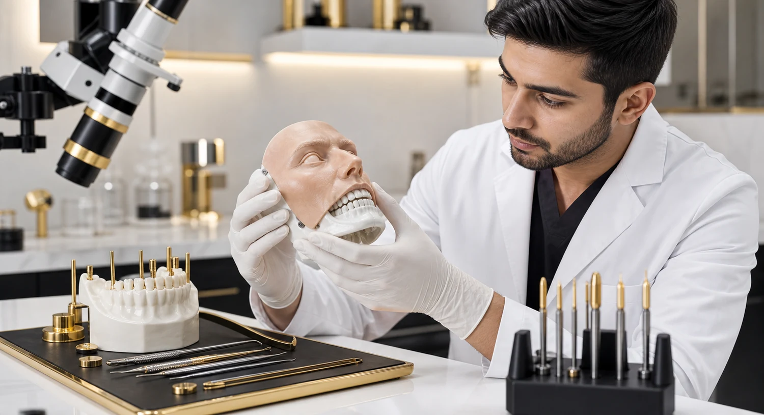 Maxillofacial prosthetic rehabilitation consultation
